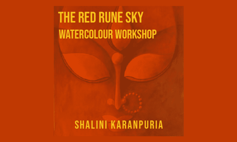 The Red Rune Sky Watercolor Workshop