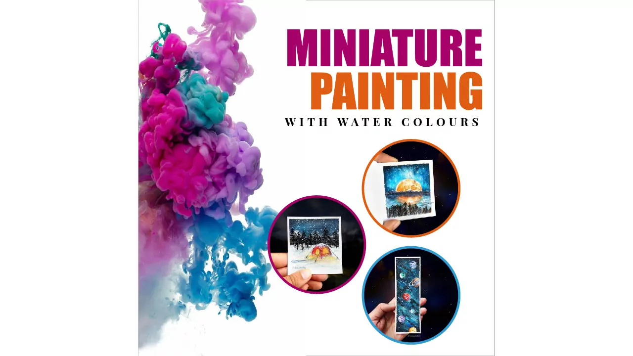 Miniature Painting With Water Colors With Tanu Gupta