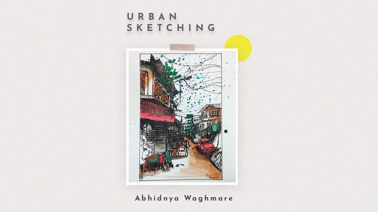 Urban Sketching Workshop By Abhidnya Waghmare
