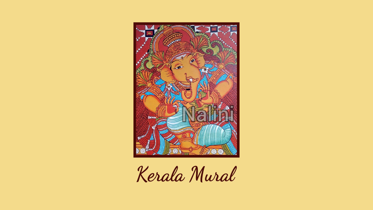 Kerala Mural Workshop By Nalini Saravanan