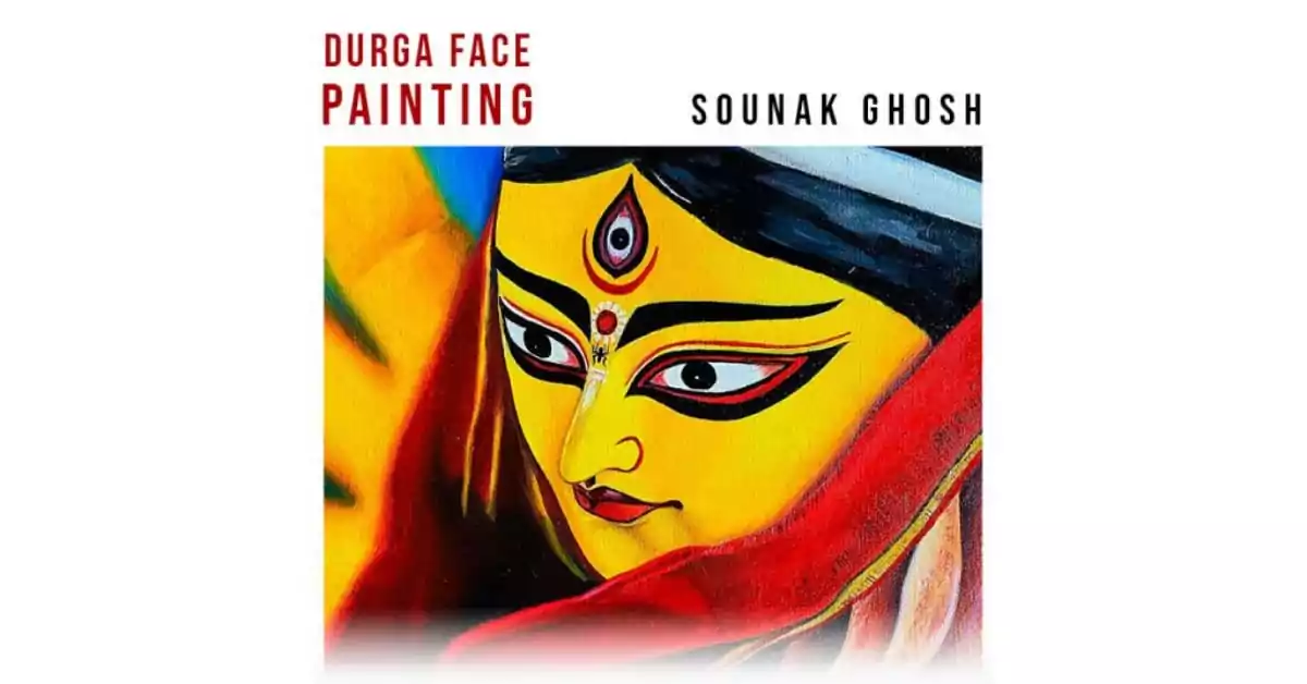 Durga Painting With Sounak Ghosh