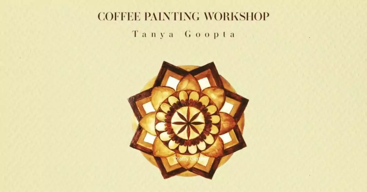 Coffee painting workshop