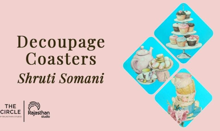 Decoupage Coasters By Shruti Somani