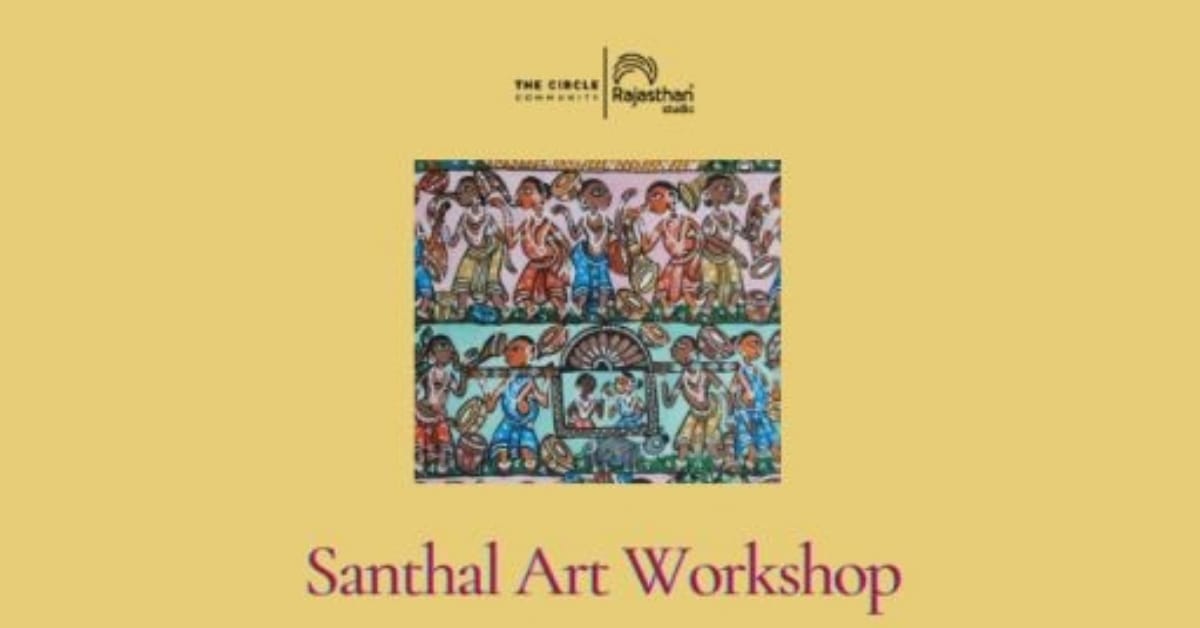 Santhal art workshop