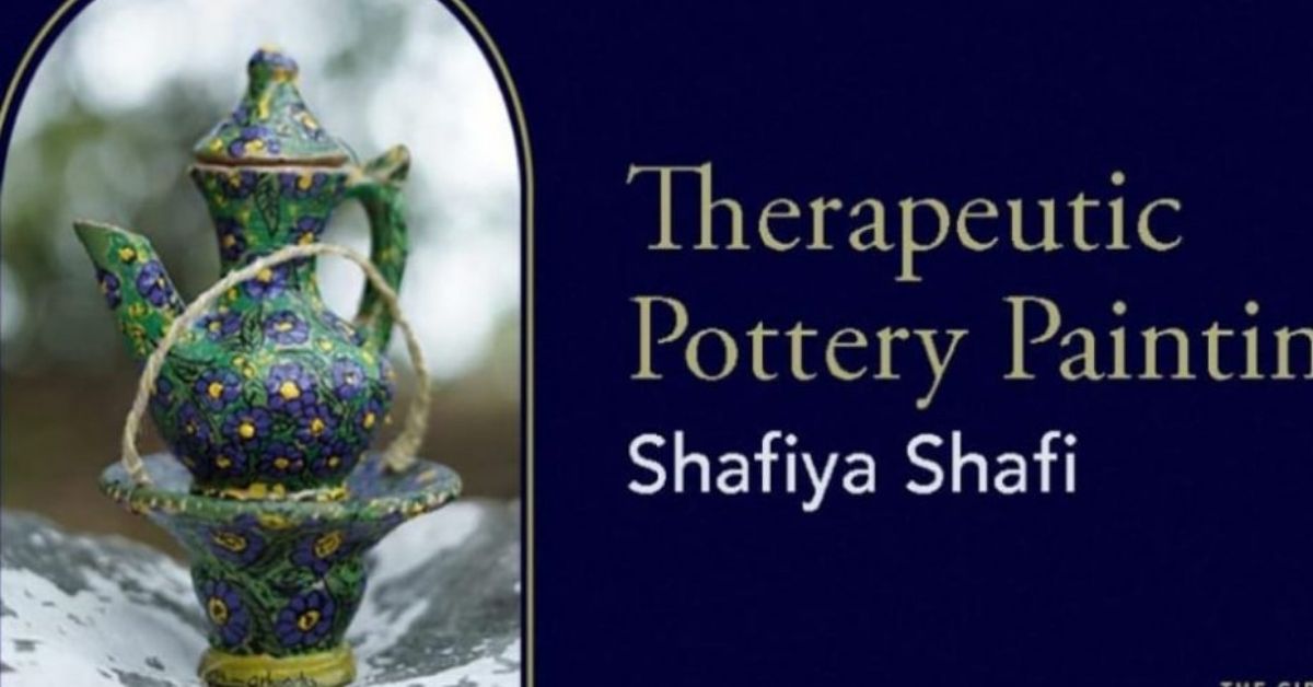 Therapeutic pottery painting