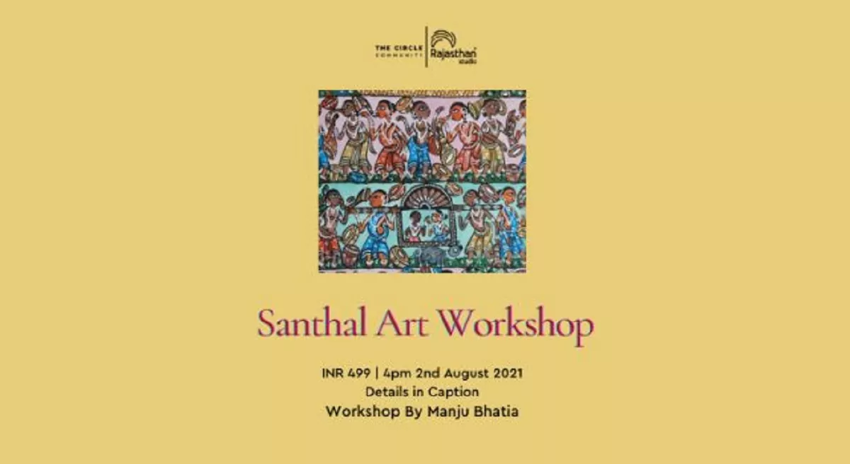 Santhal Art Workshop with Manju Bhatia