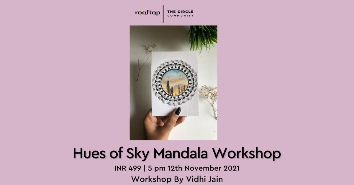 Hues of Sky Mandala Workshop