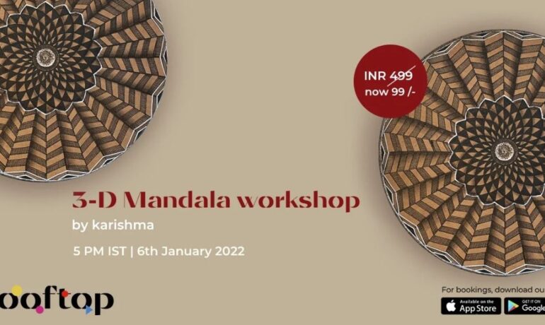 3D mandala workshop