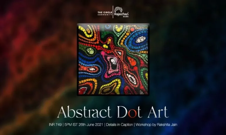 Abstract dot art