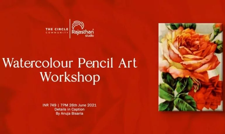 Watercolour pencil art workshop