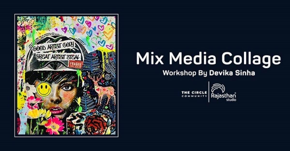 Mix media collage