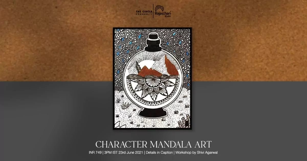 Character mandala art