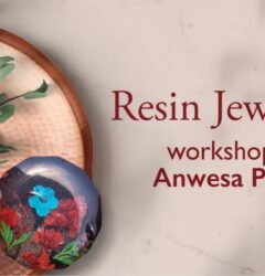Resin Jewellery work by Anwesha Panda