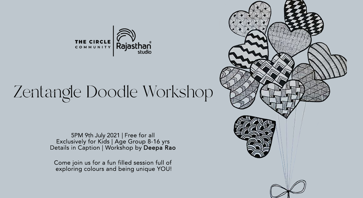 Zentangle Doodle Workshop with Deepa Rao