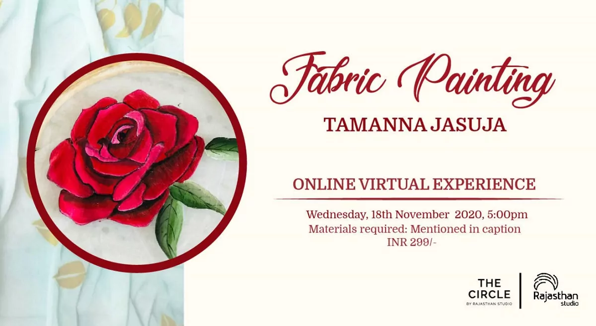 Fabric Painting Workshop with Tamanna Jasuja