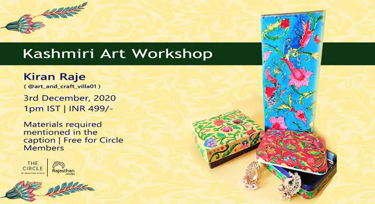 Kashmiri Art Workshop