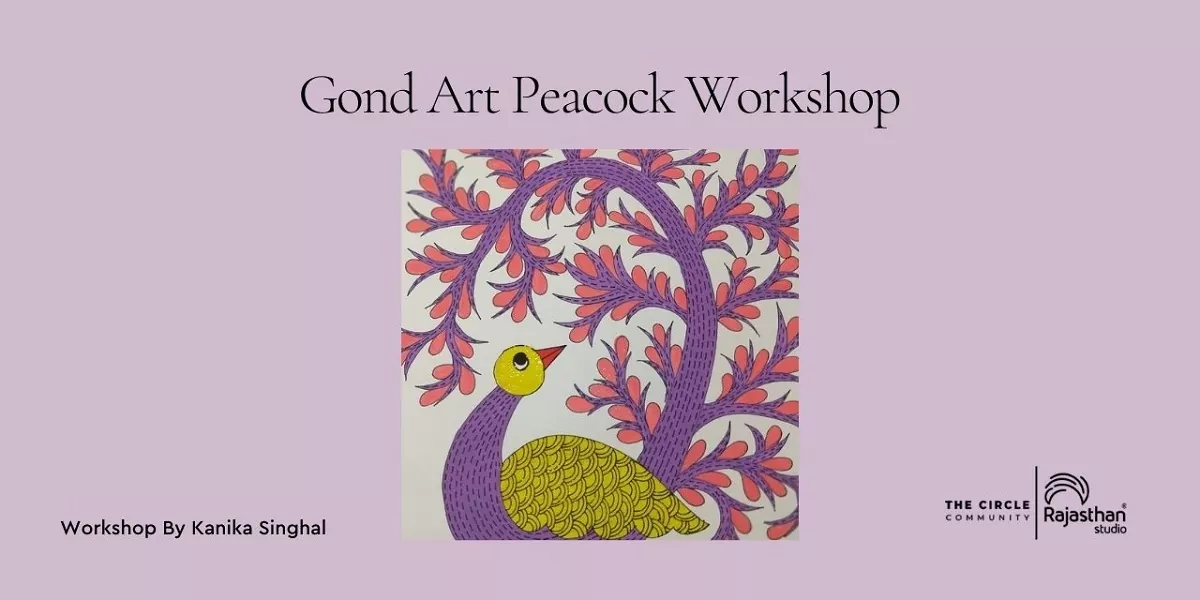 Gond Art Peacock Workshop with Kanika Singhal