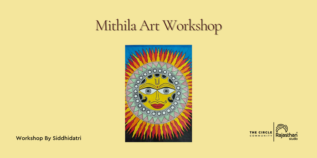 Mithila Art Workshop with Siddhidatri