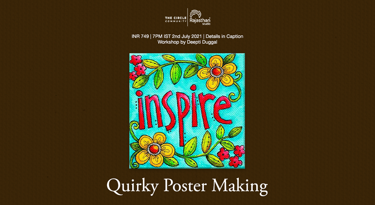 Quirky Poster Making with Deepti Duggal