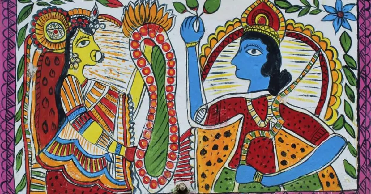 Madhubani painting- A story of Mithila | Pencil Tuts