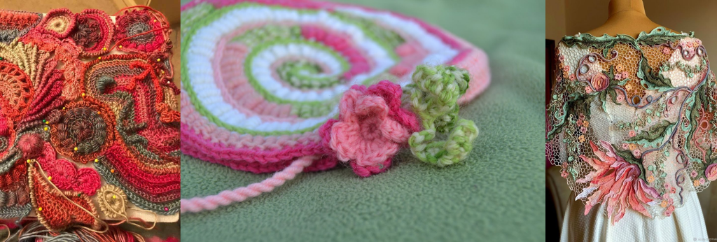 Freeform Crochet designs with varied patterns - A modern artform