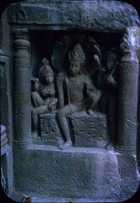 Naga couple in Ajanta Cave