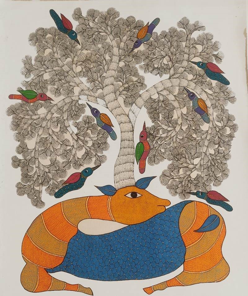 Gond painting history
