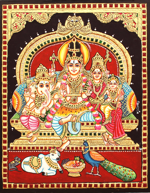 Tanjore painting - Indian art