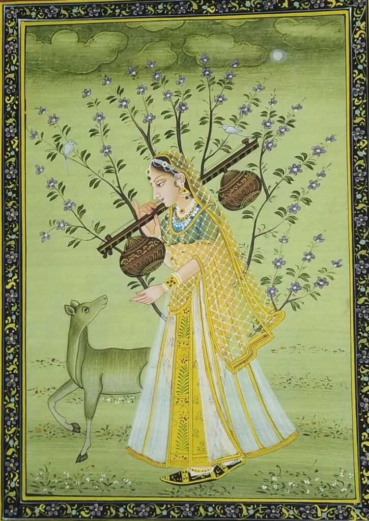 Rajasthani miniature painting