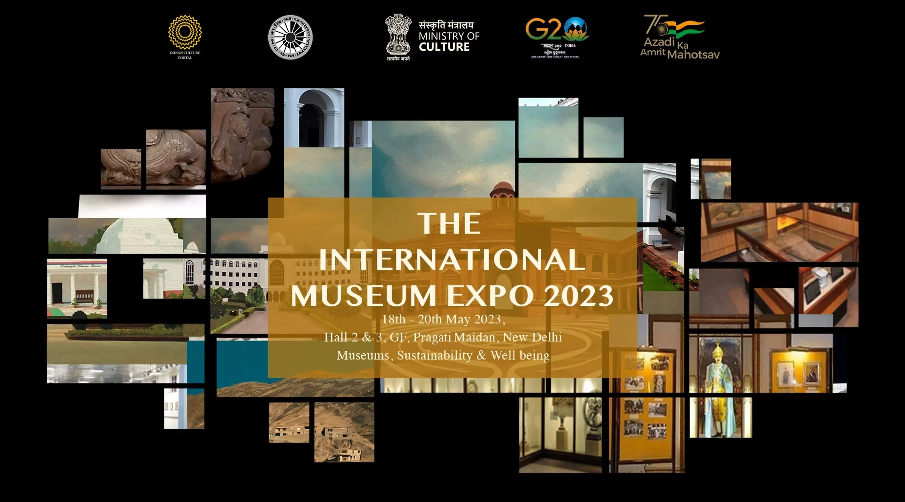 The poster for international museum expo 2023