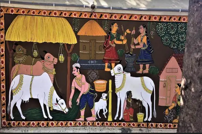 Cheriyal painting has been used for storytelling for centuries