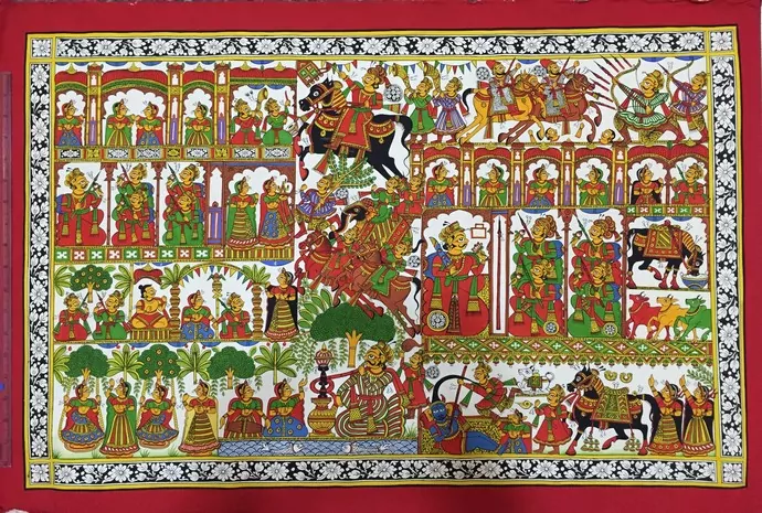 Traditional Indian art