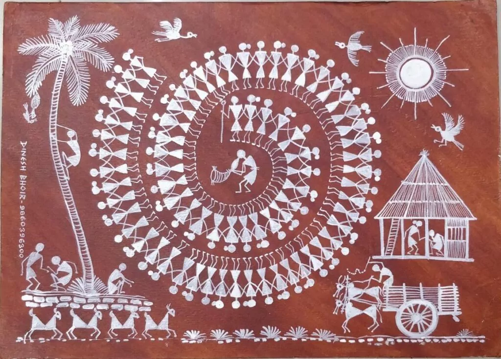Tribal Indian art