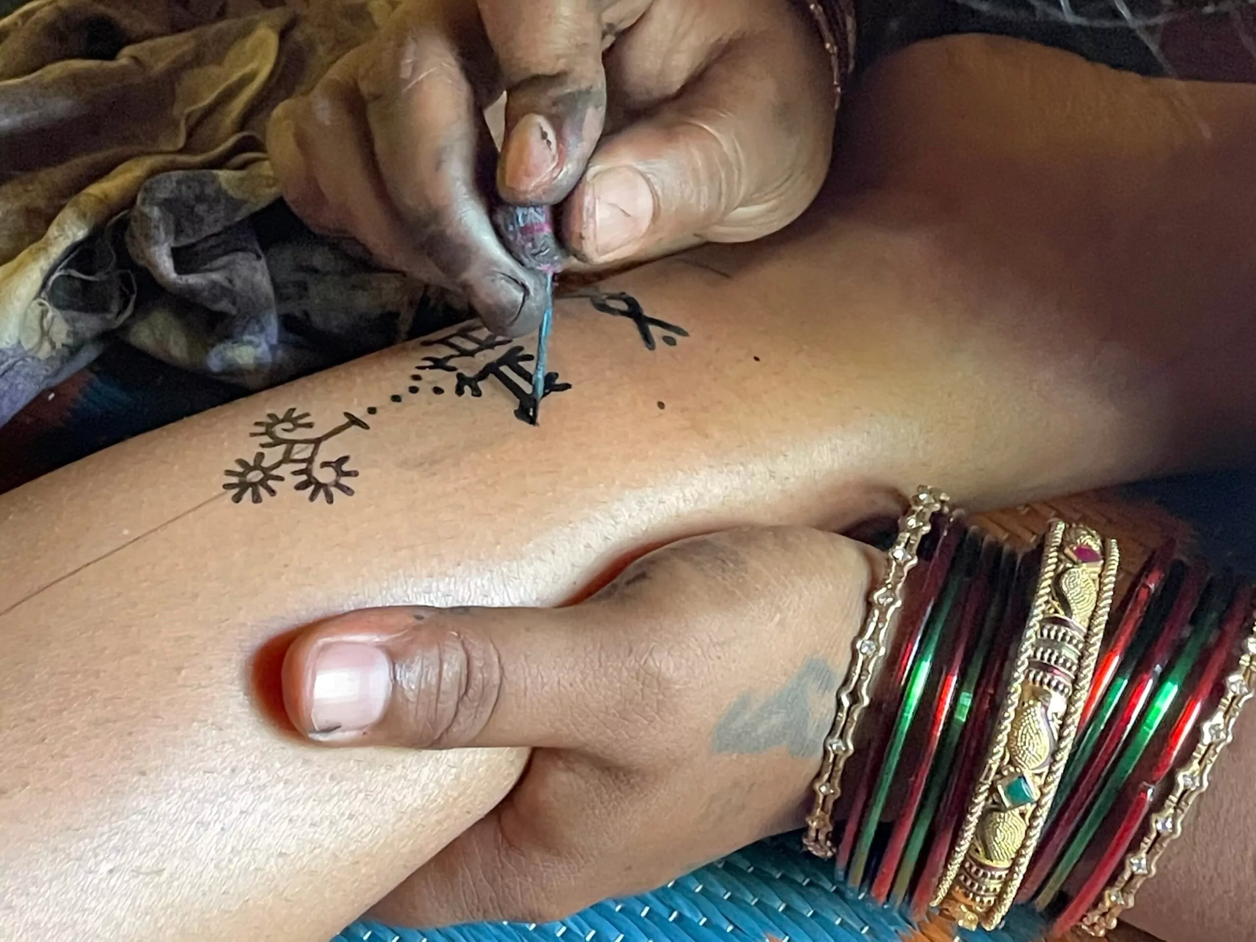 Indian art and tattoos