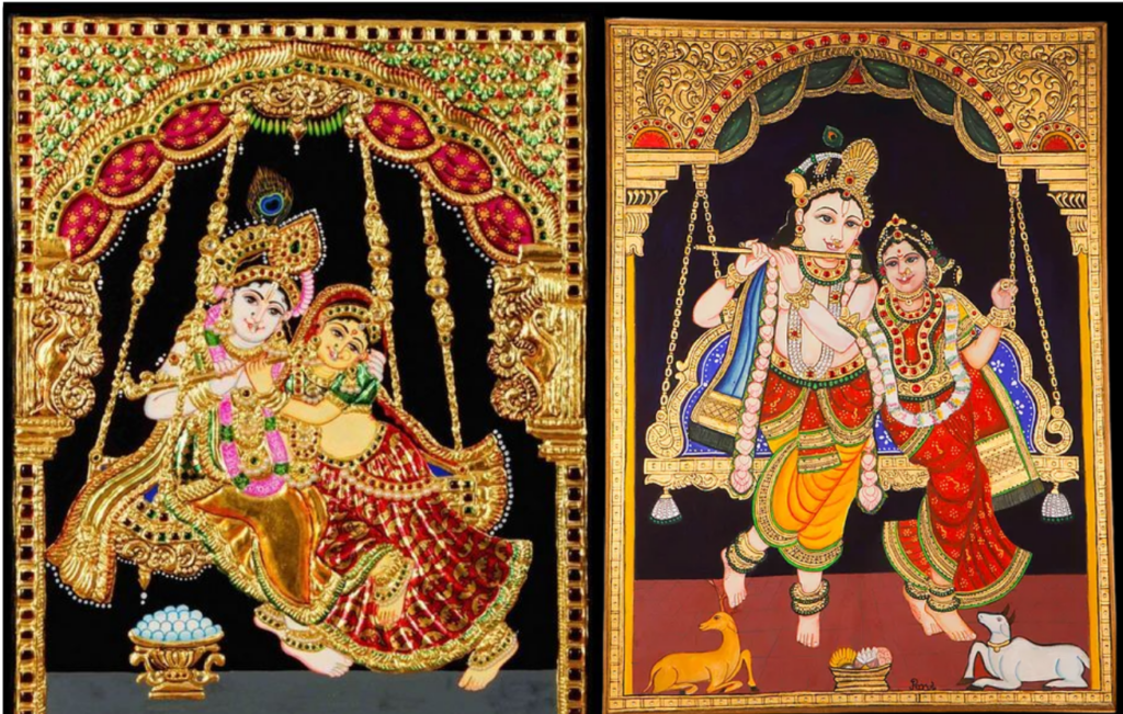 Identifying the Differences Between Tanjore and Mysore Painting ...